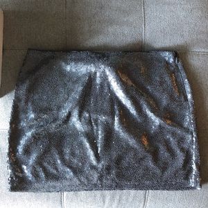 Gap sequin mini skirt